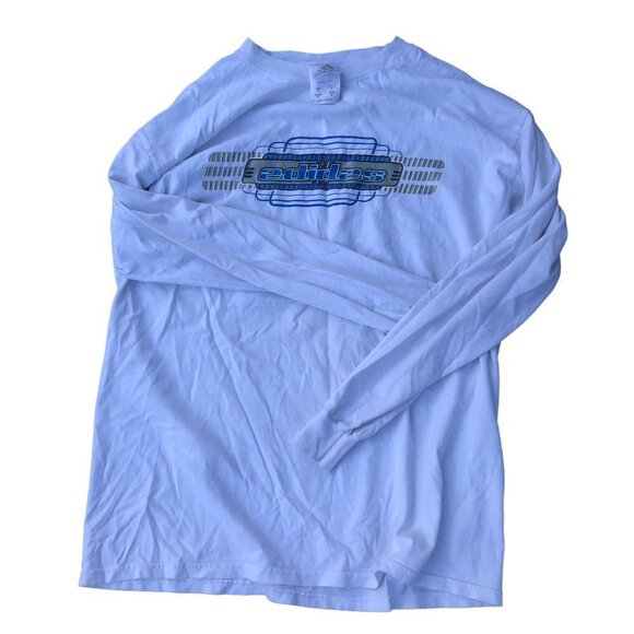 Bundle of 2 Vintage Adidas Shirts Large - White/Black - Picture 5 of 7